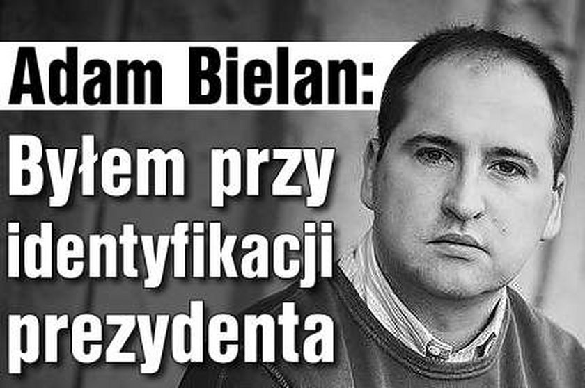 Bielan: Widziałem żakiet koleżanki na kadłubie