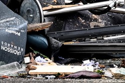 Berlin: Trwa usuwanie szkód po pęknięciu akwarium. Uratowane ryby trafiły do ZOO