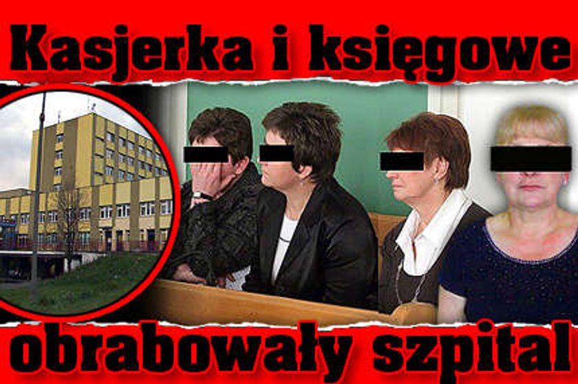 Kasjerka i księgowe okradły szpital