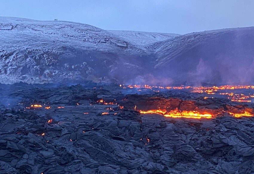 Proradio jedan od četiri vulkana iz vulkanskog venca Krisavik