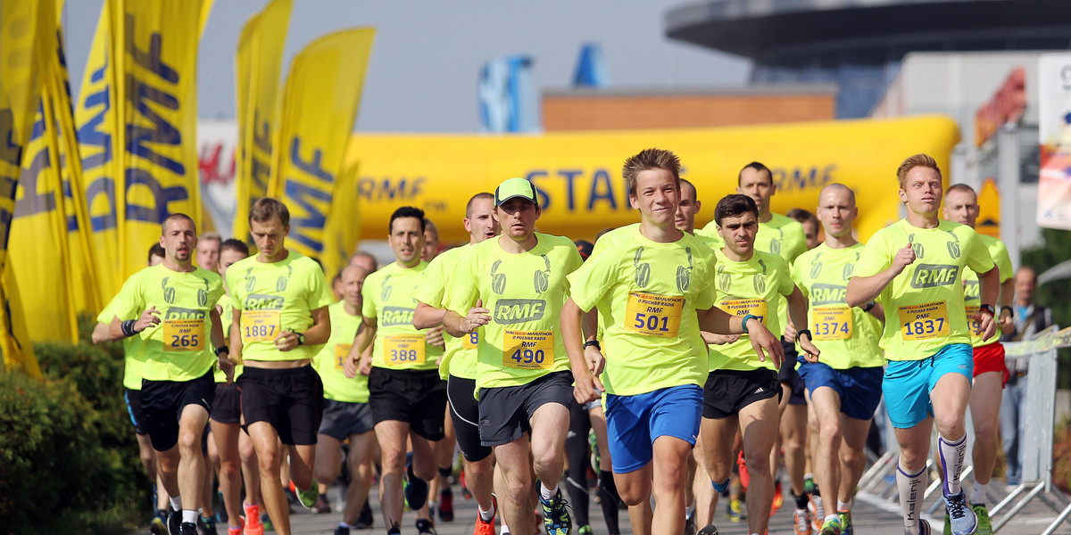 Katowice. Silesia Marathon. Bieg o Puchar Radia RMF FM