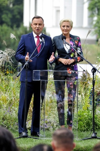 Agata Kornhauser-Duda i Andrzej Duda