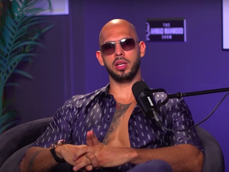 Andrew Tate has built up a massive fan base.The Ahmad Mahmood Show/YouTube