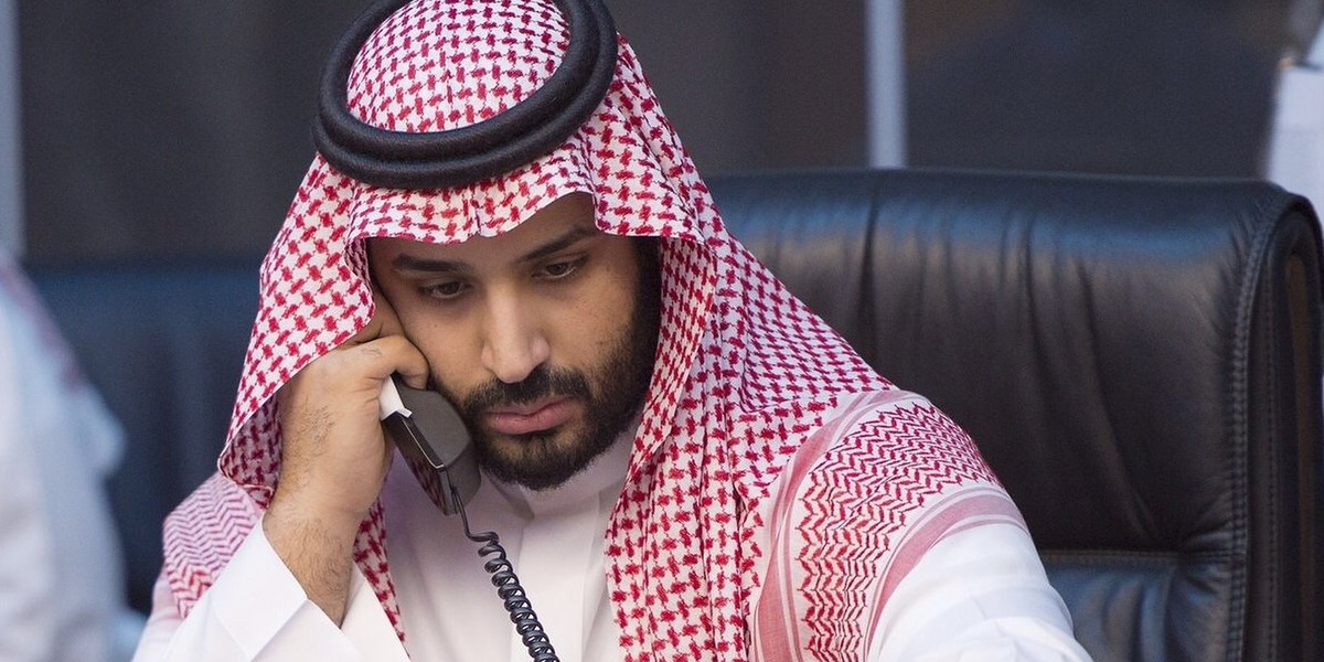 Książę Mohammed bin Salman bin Abdelaziz Al Saud, następca tronu Arabii Saudyjskiej, ur. w 1980 roku