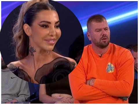 Aneli Ahmić i Marko Janjušević Janjuš (Foto: Screenshot TV Pink)