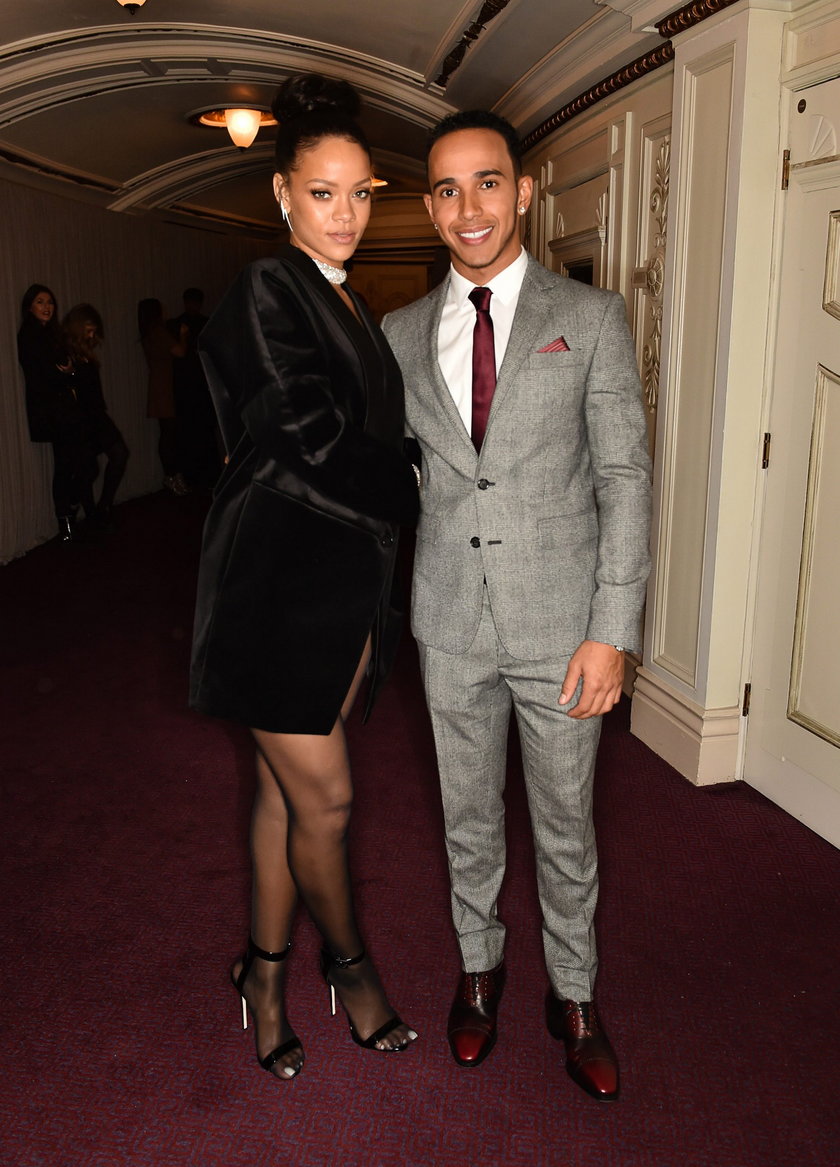 Rihanna i Lewis Hamilton