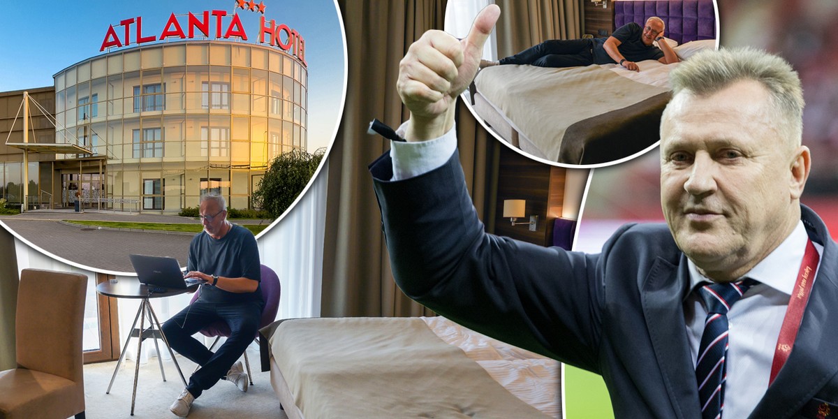 Cezary Kulesza jest właścicielem hotelu Atlanta w Jeżewie Starym pod Białymstokiem. Byliśmy tam.