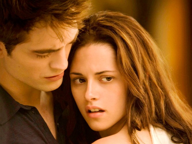 Kristen Stewart i Robert Pattinson w filmie 'Saga Zmierzch: Przed świtem, część 1'