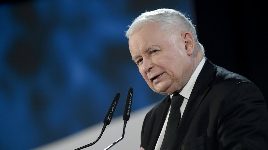 Prezes Prawa i Sprawiedliwości Jarosław Kaczyński 