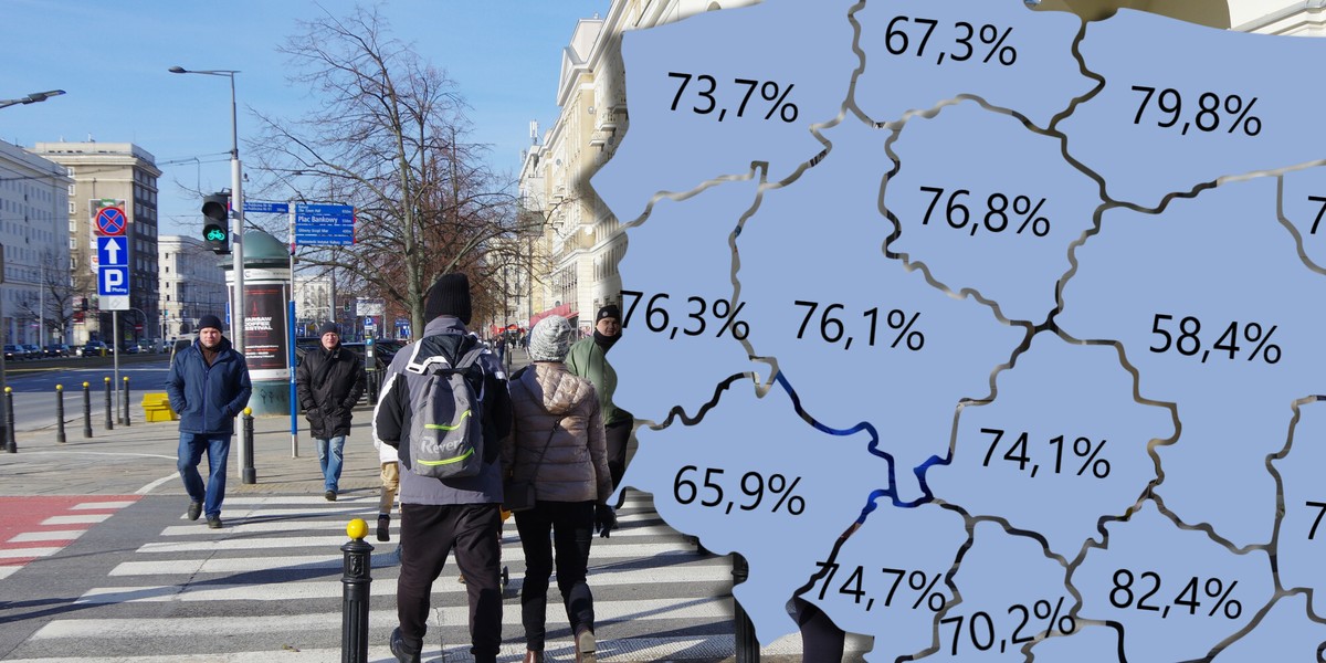 Podwyżka stóp procentowych oznacza dla mieszkańców niektórych regionów nie lada problem. Raty kredytów pochłoną już zdecydowaną większość pensji.