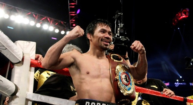 Manny Pacquiao is set to fight Amir Khan in April