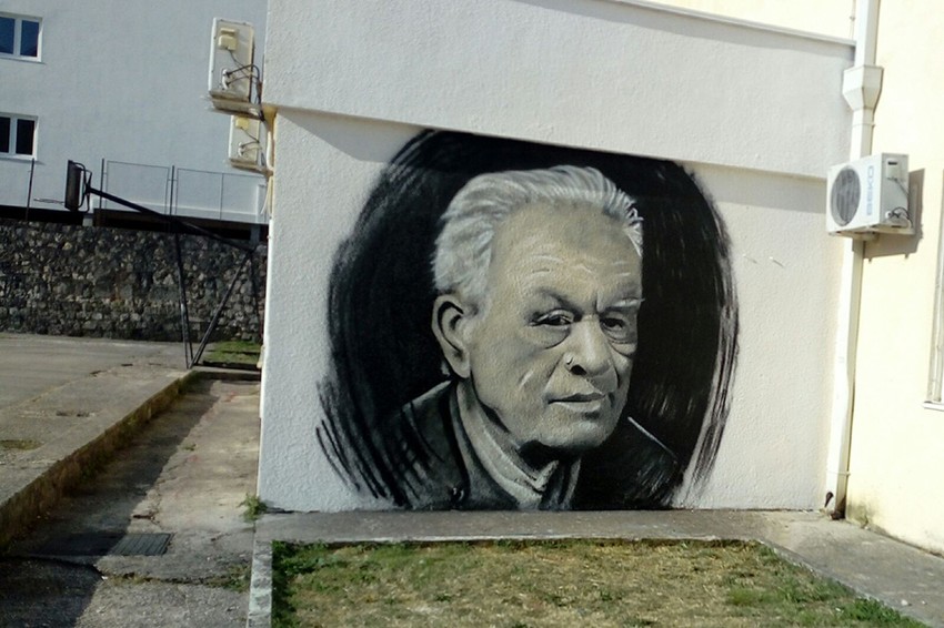 Mural posvećen Draganu Zelenoviću
