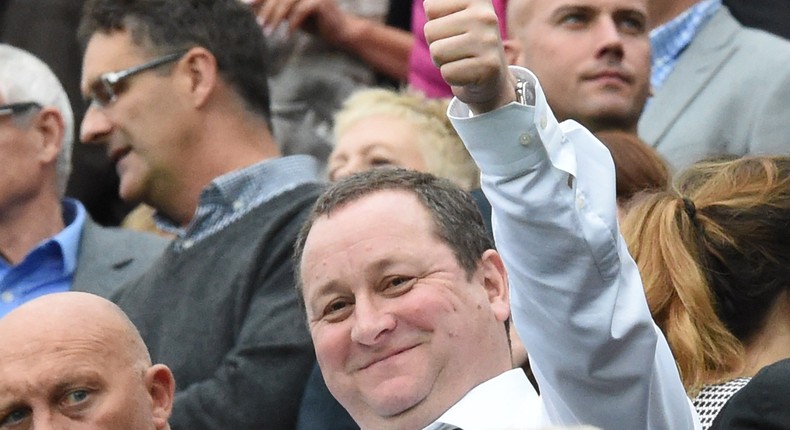 Sports Direct founder Mike Ashley.