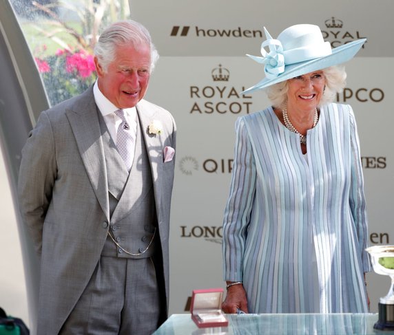 Royal Ascot 2021: książę Karol i Camilla Parker-Bowles