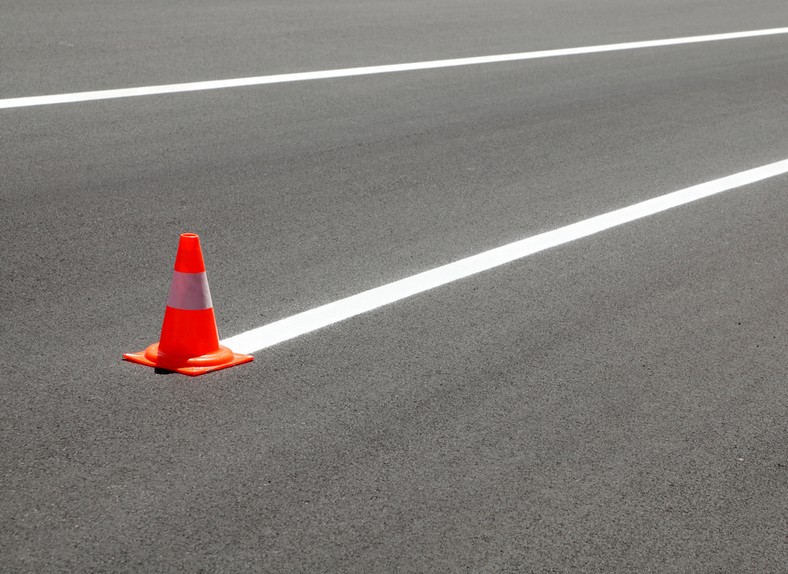 Budowa autostrady A1 stanęła na moście. Fot. Shutterstock.