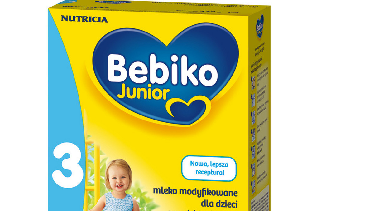 Nowa receptura Bebiko Junior, jeszcze lepiej dopasowana do potrzeb najmłodszych