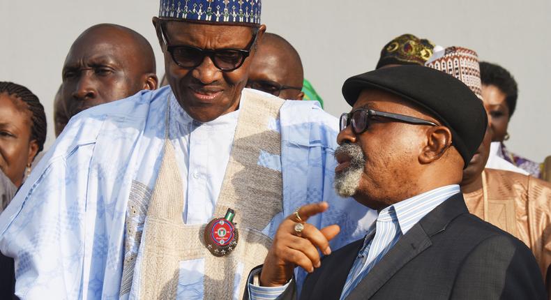 President Muhammadu Buhari and the Minister of Health, Chris Ngige, want doctors to dialogue [Presidency]