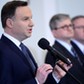 Andrzej Duda przemawia podczas zaprzysiężenia Juli Przyłębskiej