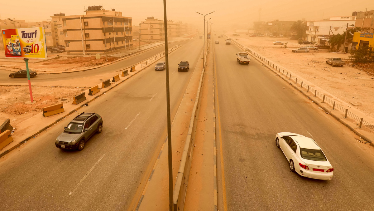 "Armagedon" w Libii. Burza piaskowa paraliżuje kraj
