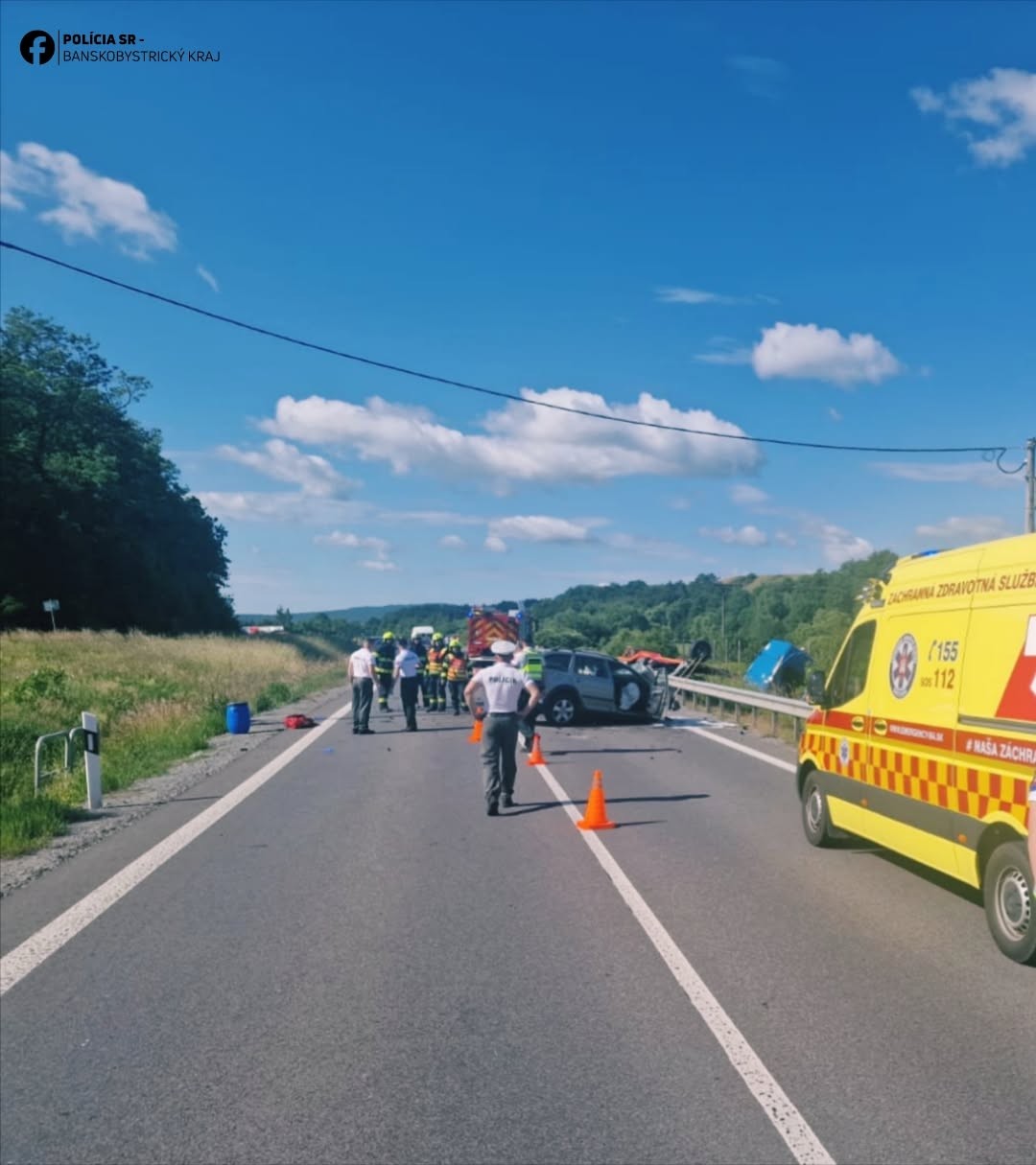 Pri nehode pred obcou Podzámčok zomrel vodič.
