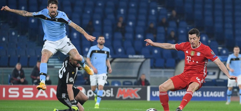 Lewandowski trzecim strzelcem wszech czasów Ligi Mistrzów. Bayern rozgromił Lazio