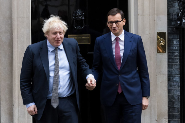 Boris Johnson, Mateusz Morawiecki