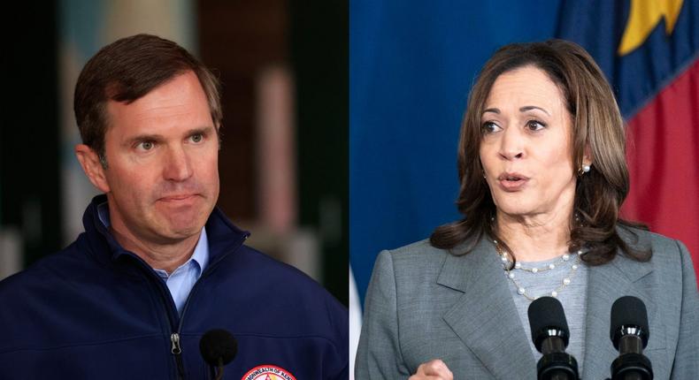 Gov. Andy Beshear went on Morning Joe, backed Harris — and immediately began attacking Sen. JD Vance.Luke Sharrett and Sean Rayford/Getty Images