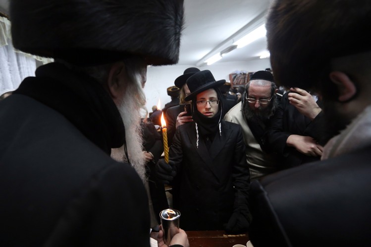 Ortodoksyjni Żydzi z całego świata przyjechali do Lelowa