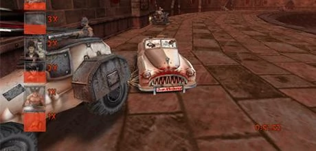 Screen z gry "Earache Extreme Metal Racing"