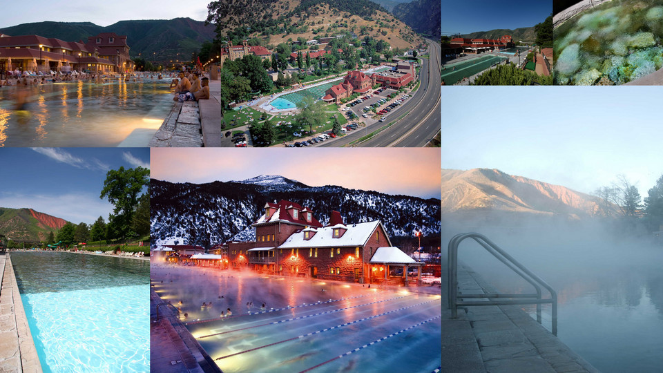 Najlepsze naturalne SPA na świecie - Glenwood Hot Springs, Kolorado, USA