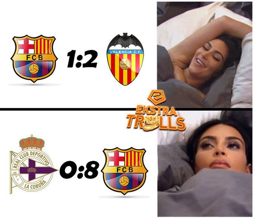 FC Barcelona rozbiła Deportivo 8:0! Memy po meczu