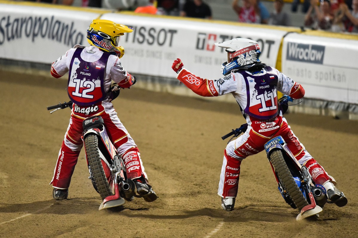 Maciej Janowski i Bartosz Zmarzlik