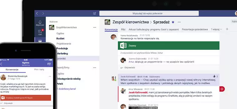 Microsoft Teams na Androida i iOS z nowymi funkcjami. Wśród nich podpisy na żywo