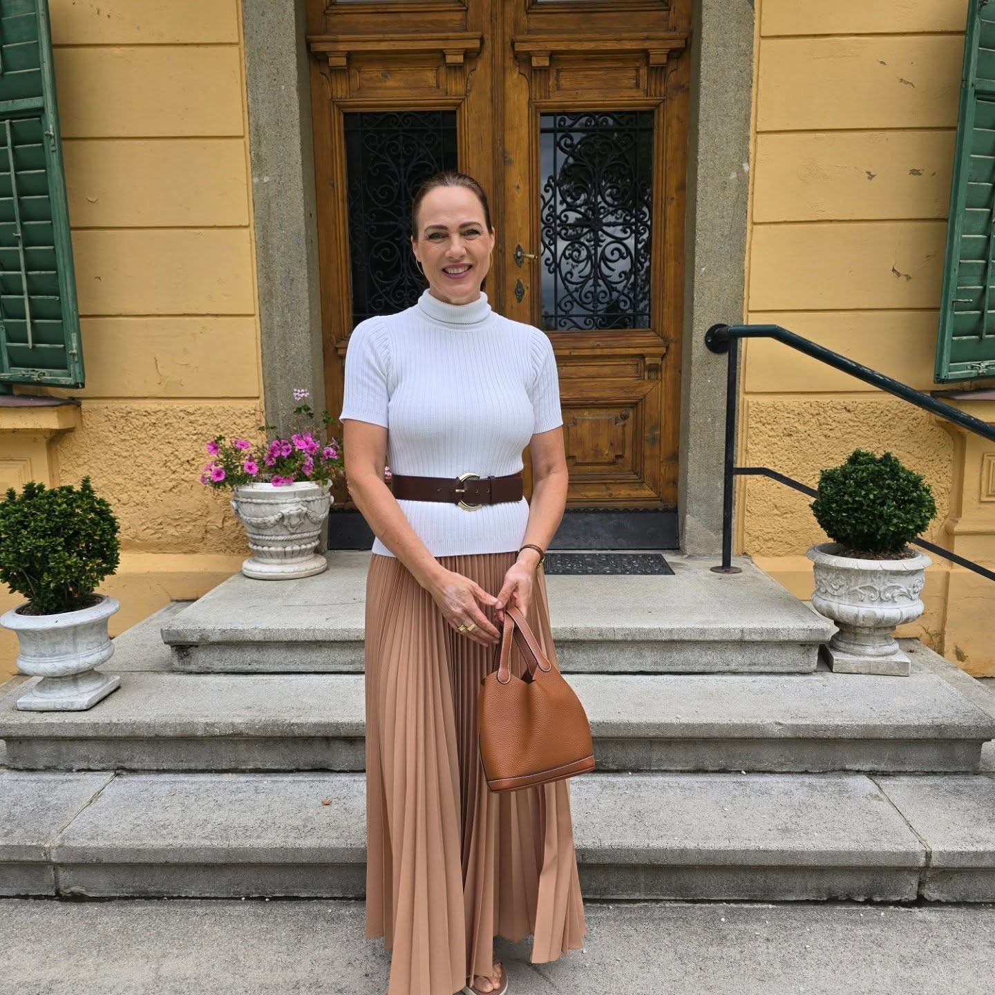 Exmoderátorka a podnikateľka Adriana Kneissl.
