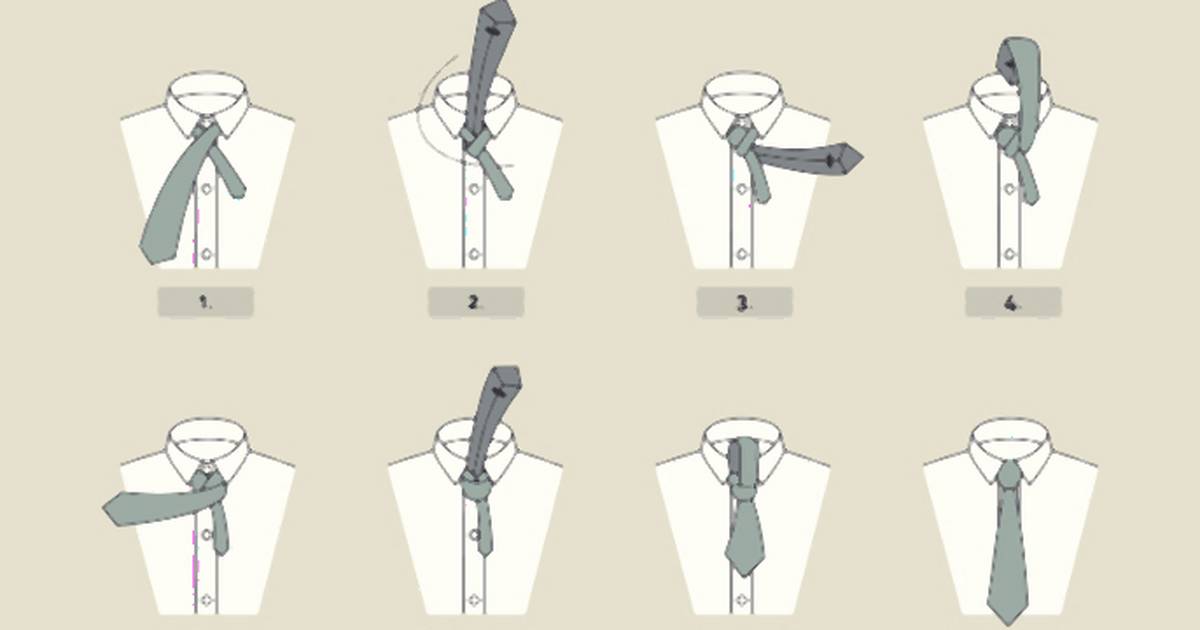 Jak wiązać krawat? Instrukcja krok po kroku (zdjęcia i wideo) | Ofeminin