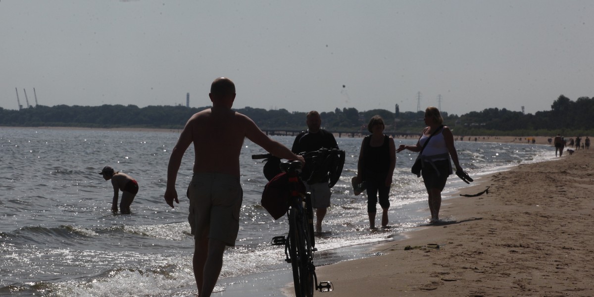 Plaża w Gdańsku