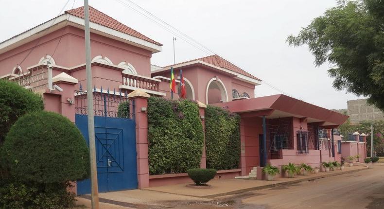 The Swiss embassy is seen in Bamako, Mali, January 8, 2016. REUTERS/Adama Diarra