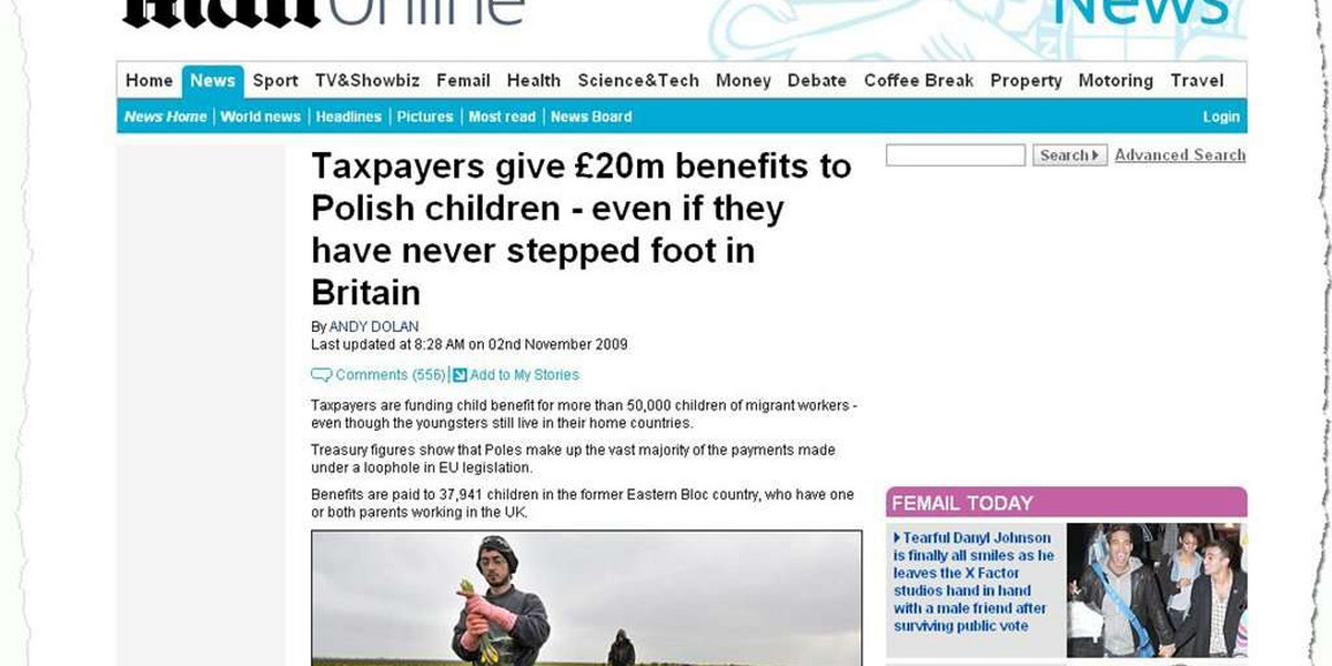 Polacy bez zasiłków na dzieci w Wielkiej Brytanii?!