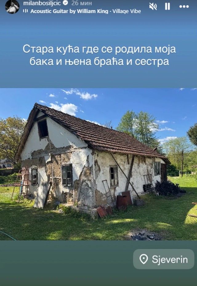Milan Bosiljčić, kuća