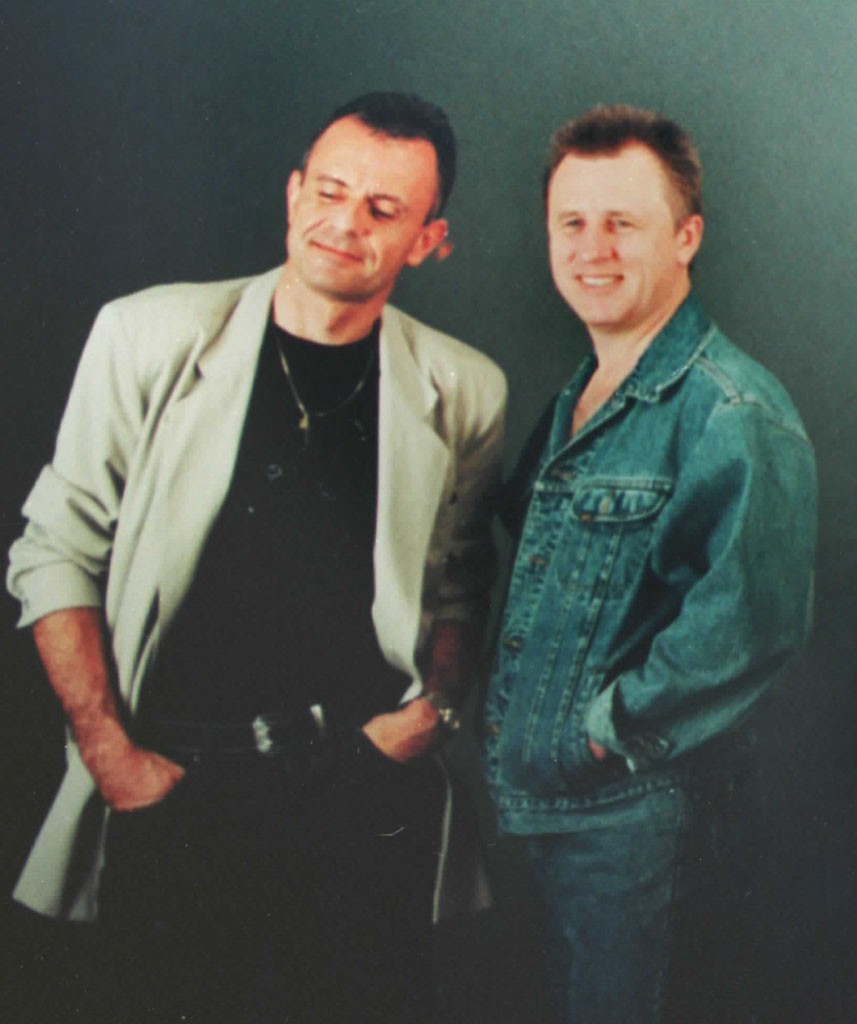 Jozef Ráž (vľavo) a Ján Baláž zo skupiny Elán.