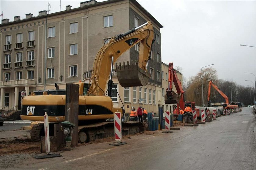 Remontują tylko w centrum