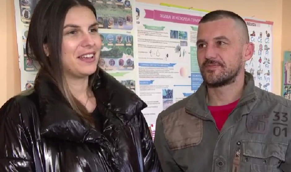 Nikolini roditelji Milica i Vladan