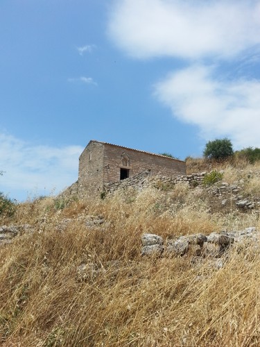 Akrokorynt, Grecja. Kościół św. Dmitrija Obrońcy Twierdzy