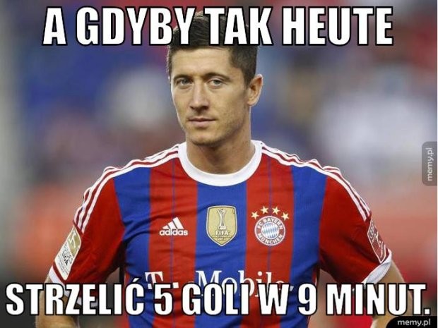 Lewandowski lepszy niż Messi!