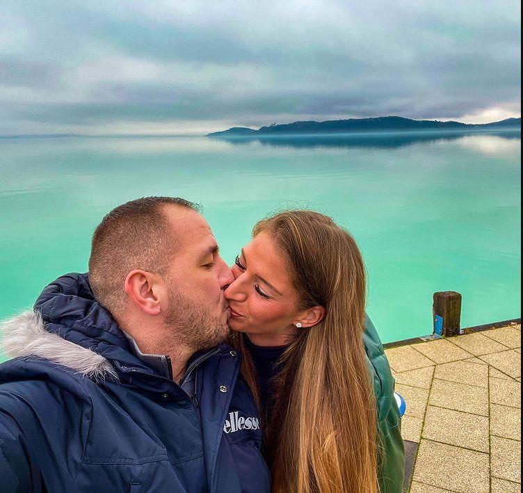 Balatonfüreden romantikázik Curtis és kedvese, Barnai Judit / Fotó: Instagram