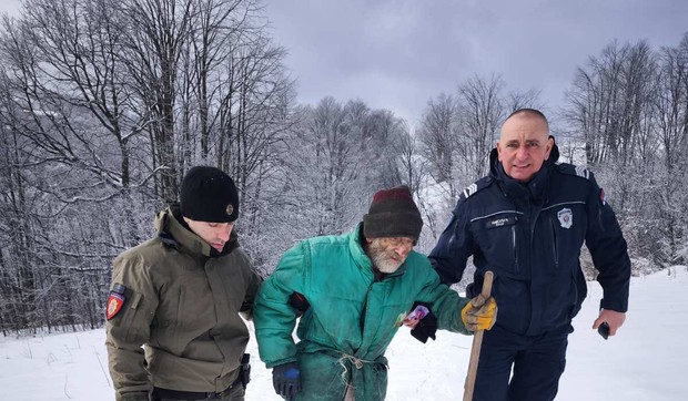 Pomoć muškarcu u okolini Bora