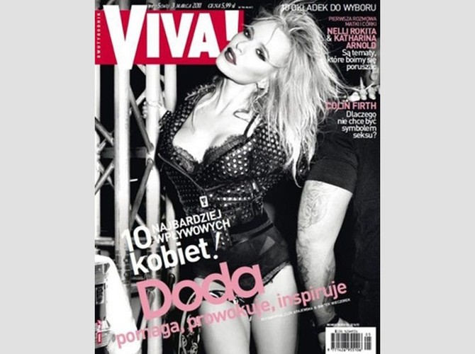 Blondynka z długimi i rozpuszczonymi włosami to wg statystyk największa gwiazda okładek. Doda zajęła drugie miejsce wśród najbardziej rozchwytywanych przez magazyny sław