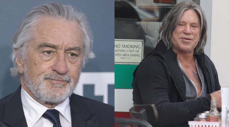 De Niro (balra) és Rourke kőkemény kommentháborút vív egymással a sajtóban. / Fotók: Northfoto