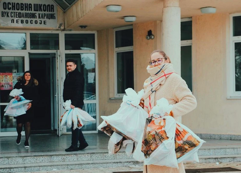 Sa jedne od ranijih humanitarnih akcija "Osmeh na dar"  