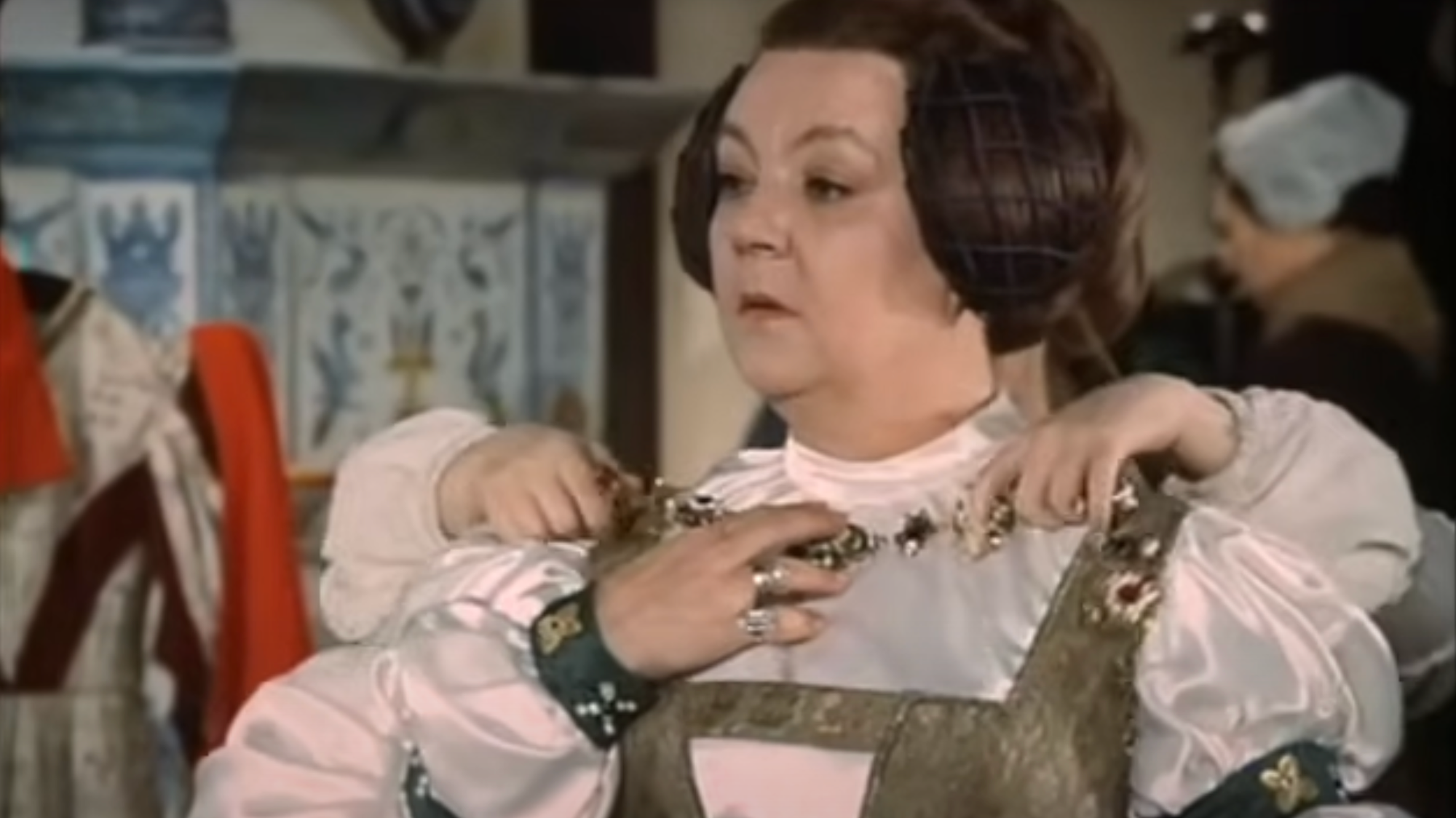 Nemecká herečka Carola Braunbock v rozprávke Tri oriešky pre Popolušku.